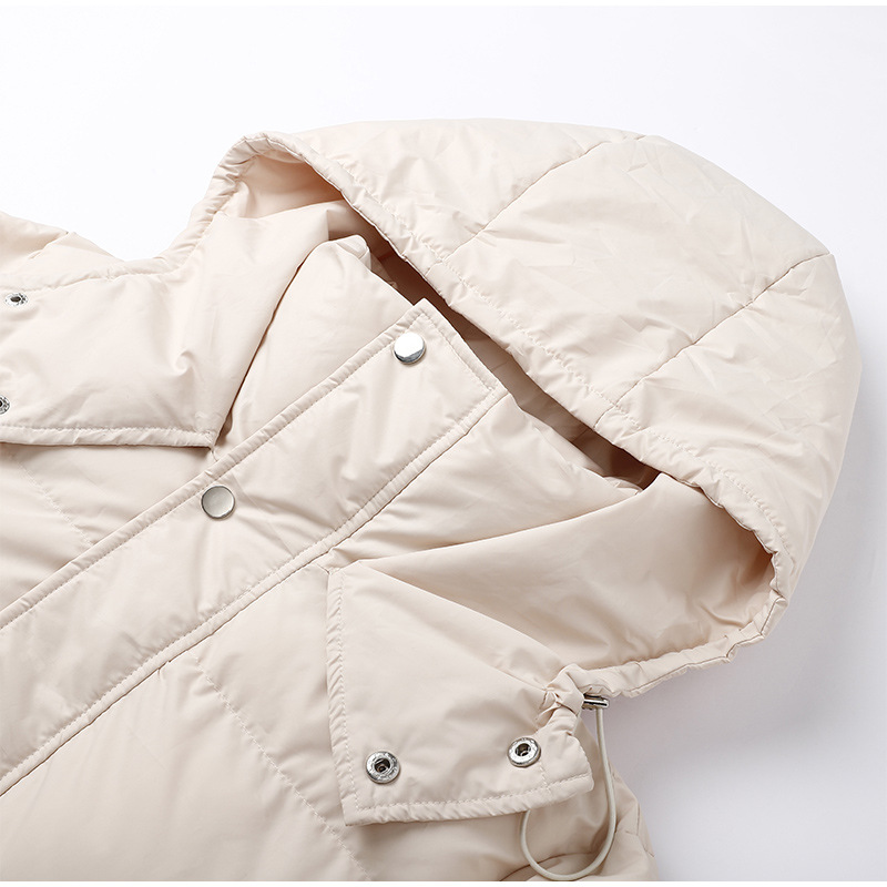 Abigail | lange wattierte winterjacke