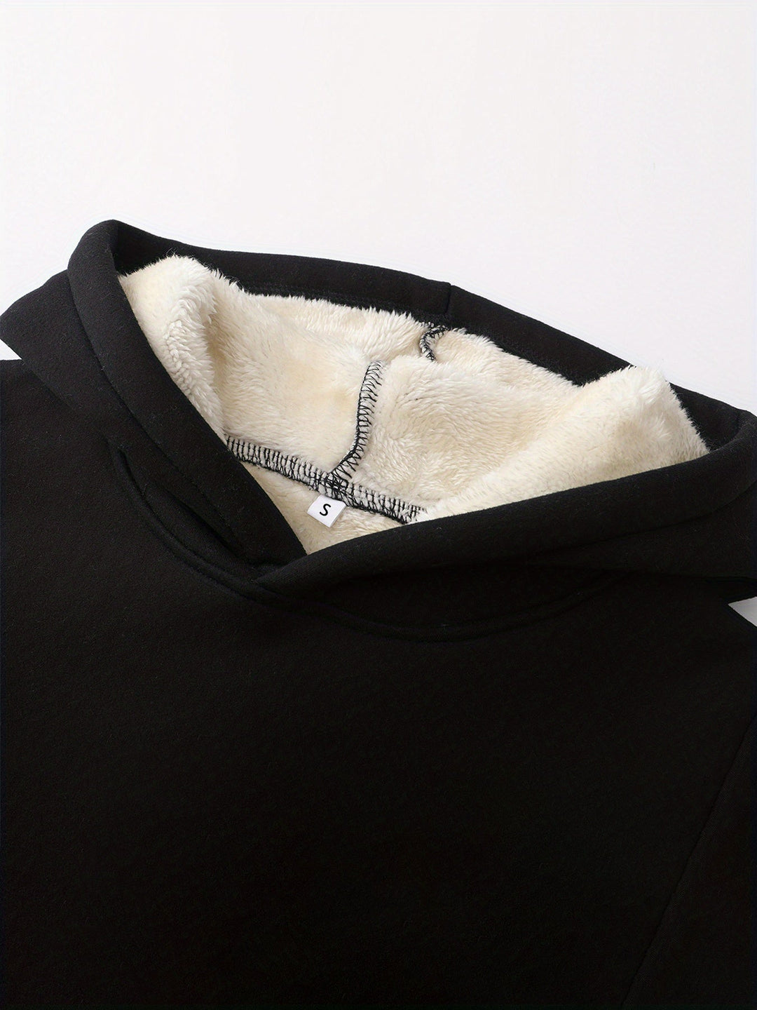 Kuscheliger Hoodie mit Herz-Print – Gefütterter Damen-Sweater für Herbst & Winter