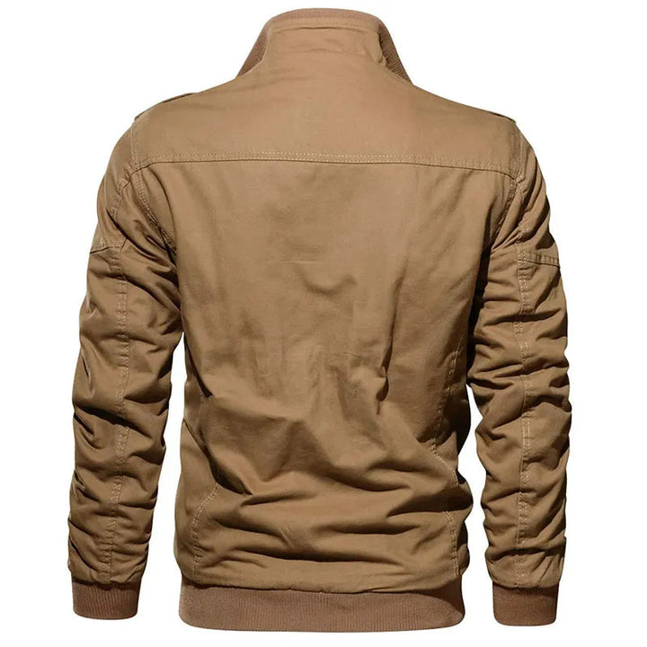 Moderne Trendige Bomberjacke mit Weichem Innenfutter für Herren | Perfekt für Alltag