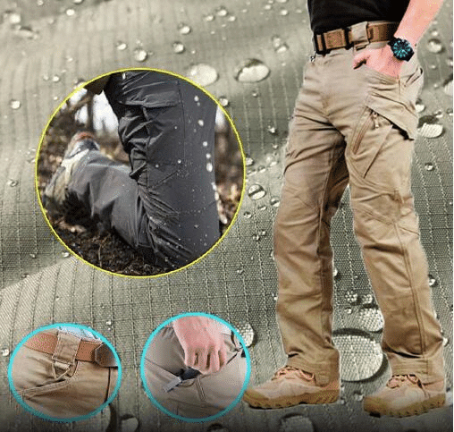 Olympia - Pantalon cargo tactique - Classique - Confortable - Pour diverses utilisations pour hommes