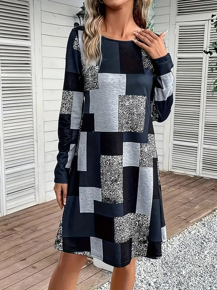 Agneta - Robe - Élégante - Noire / Matériau de haute qualité - Adaptée au quotidien pour femmes