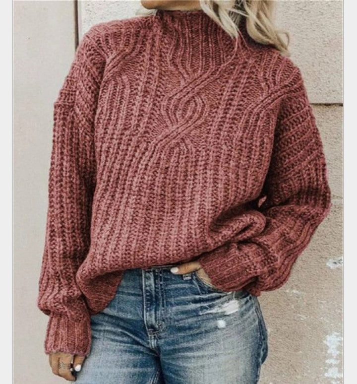 Amanda | Übergröße Rollkragenpullover