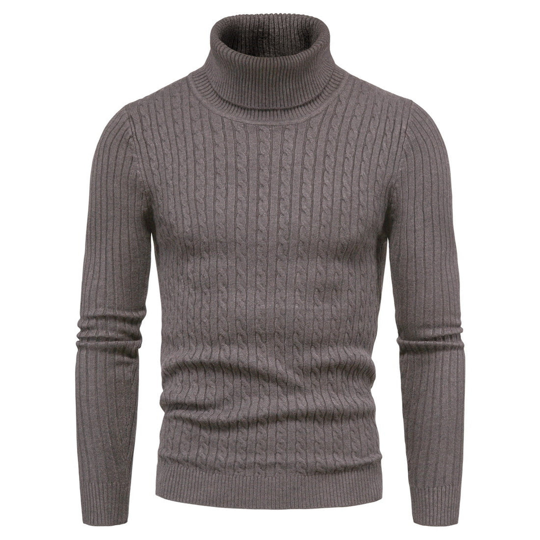 Maglione a collo alto da uomo - KAFEN