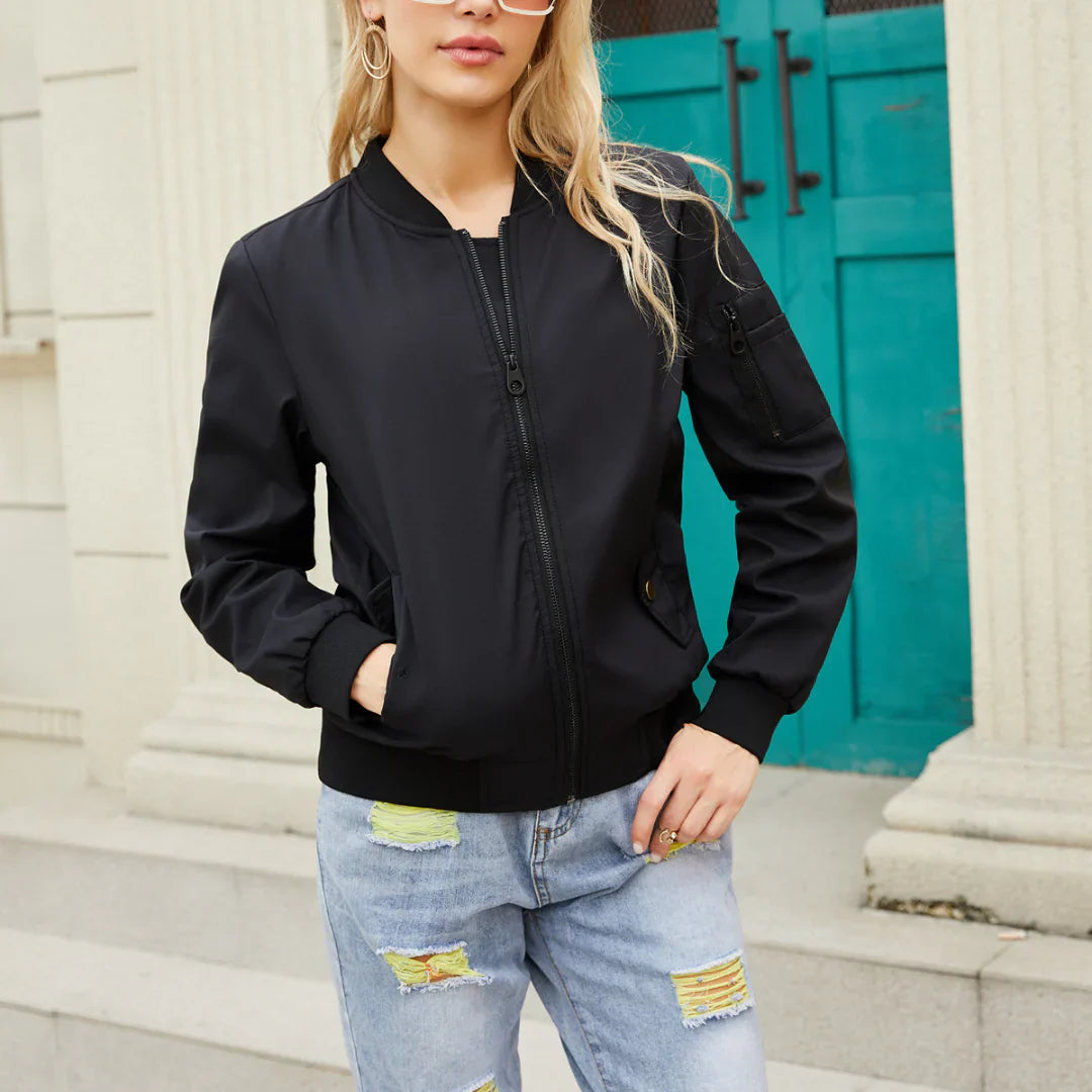 Giacca Varcity | giacca bomber casual per donne
