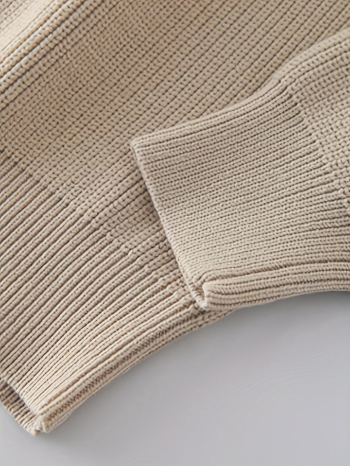 Mauricio - Lässiger Pullover mit Reißverschluss für Männer