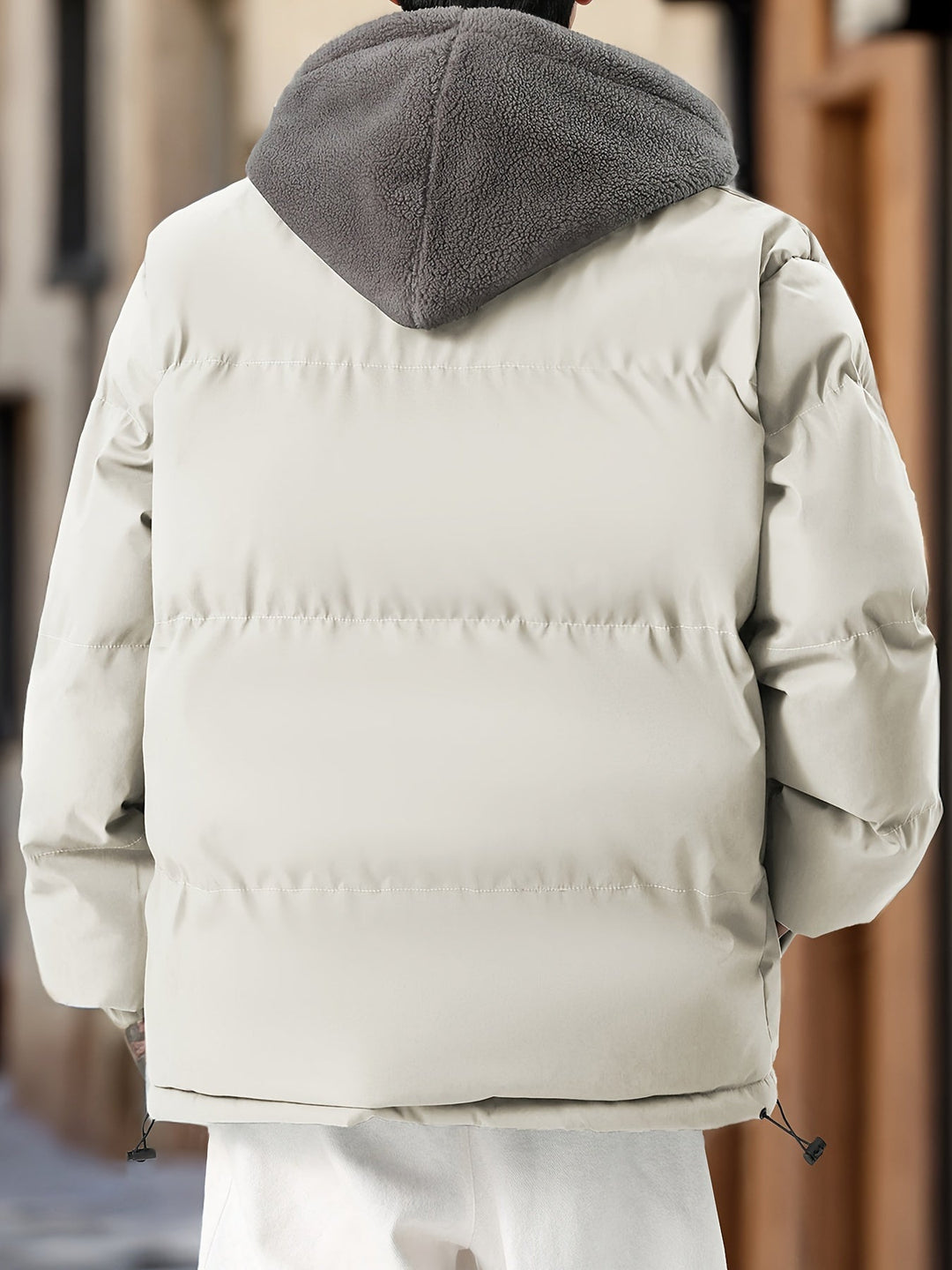 Veste d'hiver élégante décontractée chaude matelassée pour hommes | Idéale pour l'hiver