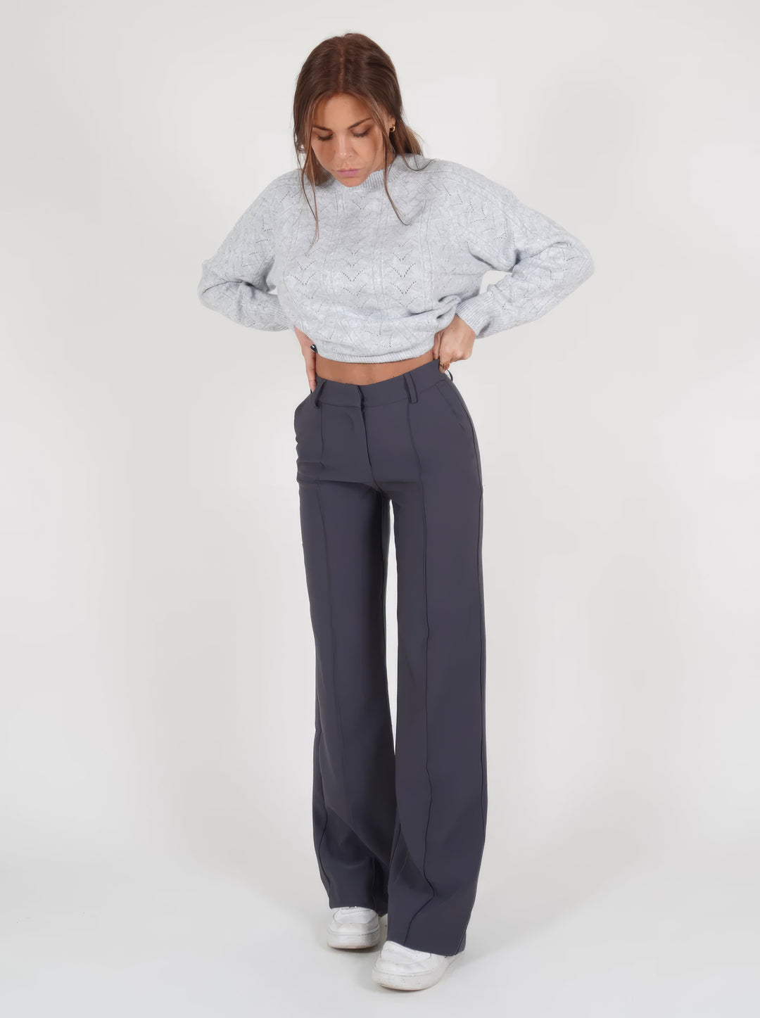 Marisol - pantalon élégant à taille haute