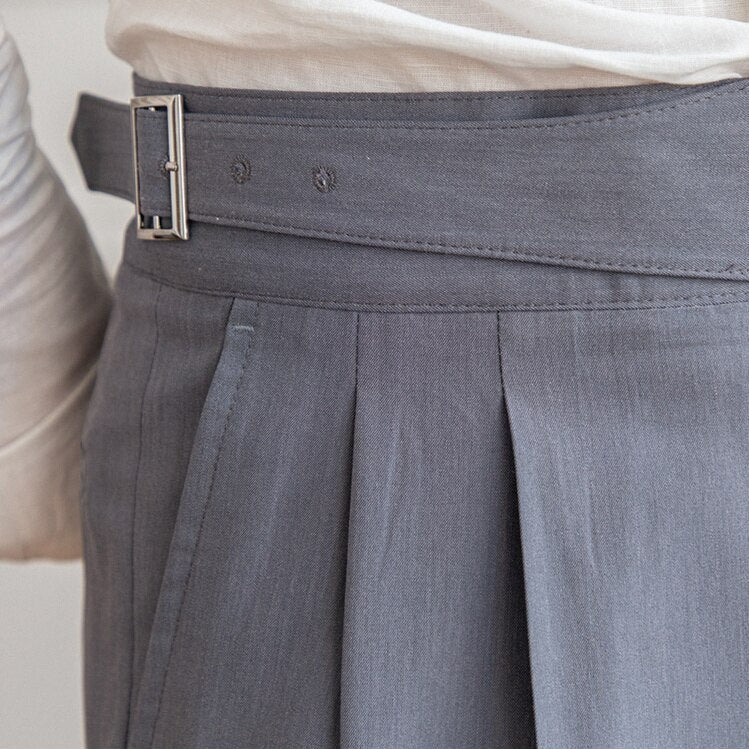 Zeke - Pantalon élégant pour homme avec boucle
