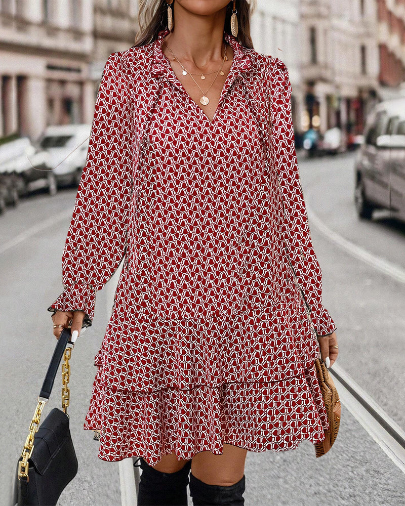 Eloise - Robe à col en V