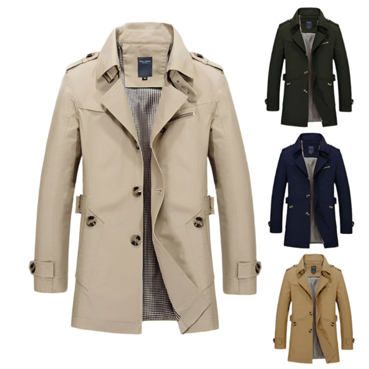 Karlo - Manteau - Luxe - À la mode - Idéal pour l'automne / hiver pour hommes
