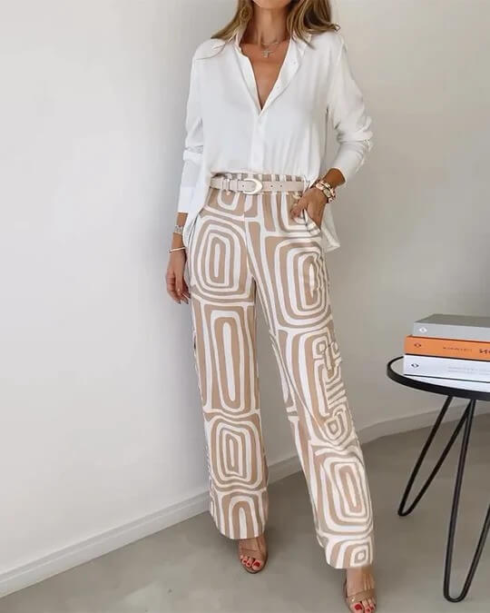 Leichte Und Stilvolle Hose Für Jeden Anlass Für Frauen
