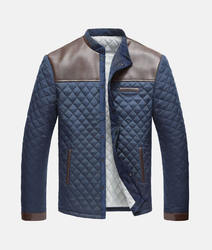 Andreas - Giacca bomber - Casual - Blu / Design versatile - Adatto per tutti i giorni per uomo