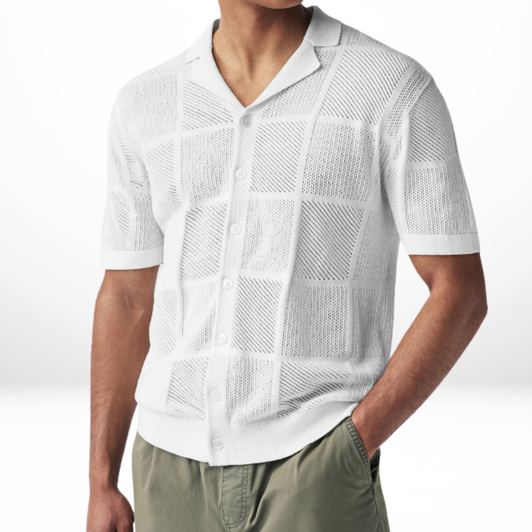 Tasi - chemise en maille décontractée respirante pour hommes