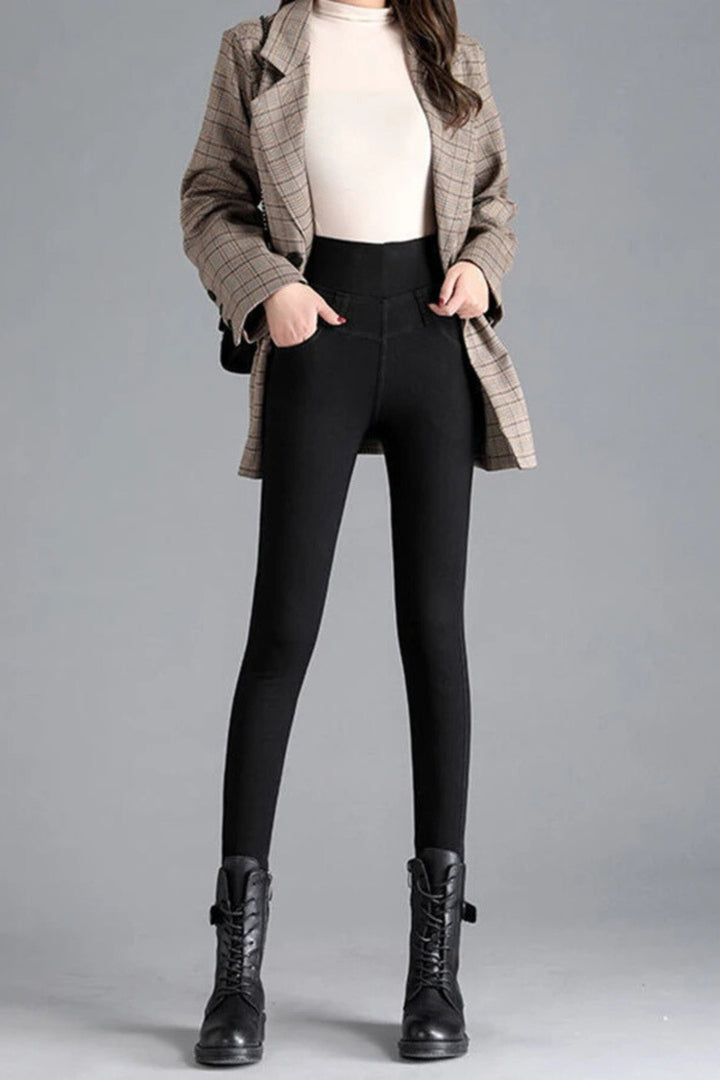 Quincy - Vintage-Jeans mit hoher dehnbarer Taille