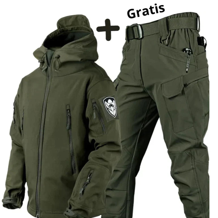 Athen - Windbreaker Jacke Softshell Hose Sett