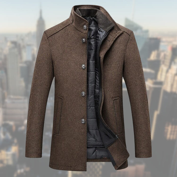Emilio - Le manteau élégant et de haute qualité avec gilet