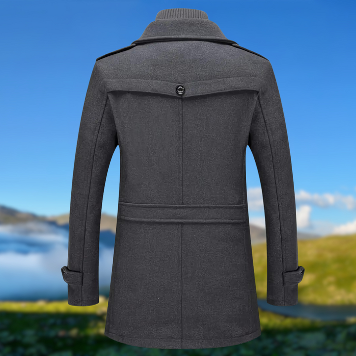 Gritty | Manteau d'hiver avec double col