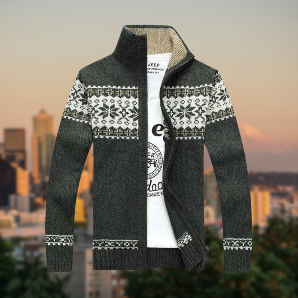 Quest | Pull-over avec col montant