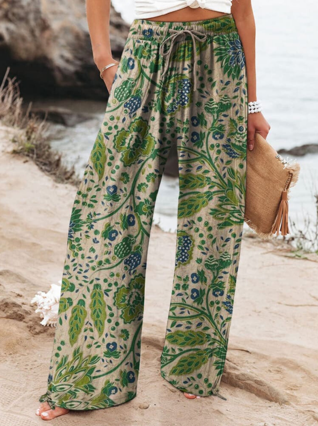 Arionna - Pantalons de loisirs - Chic - Design polyvalent - Idéal pour l'été pour femmes