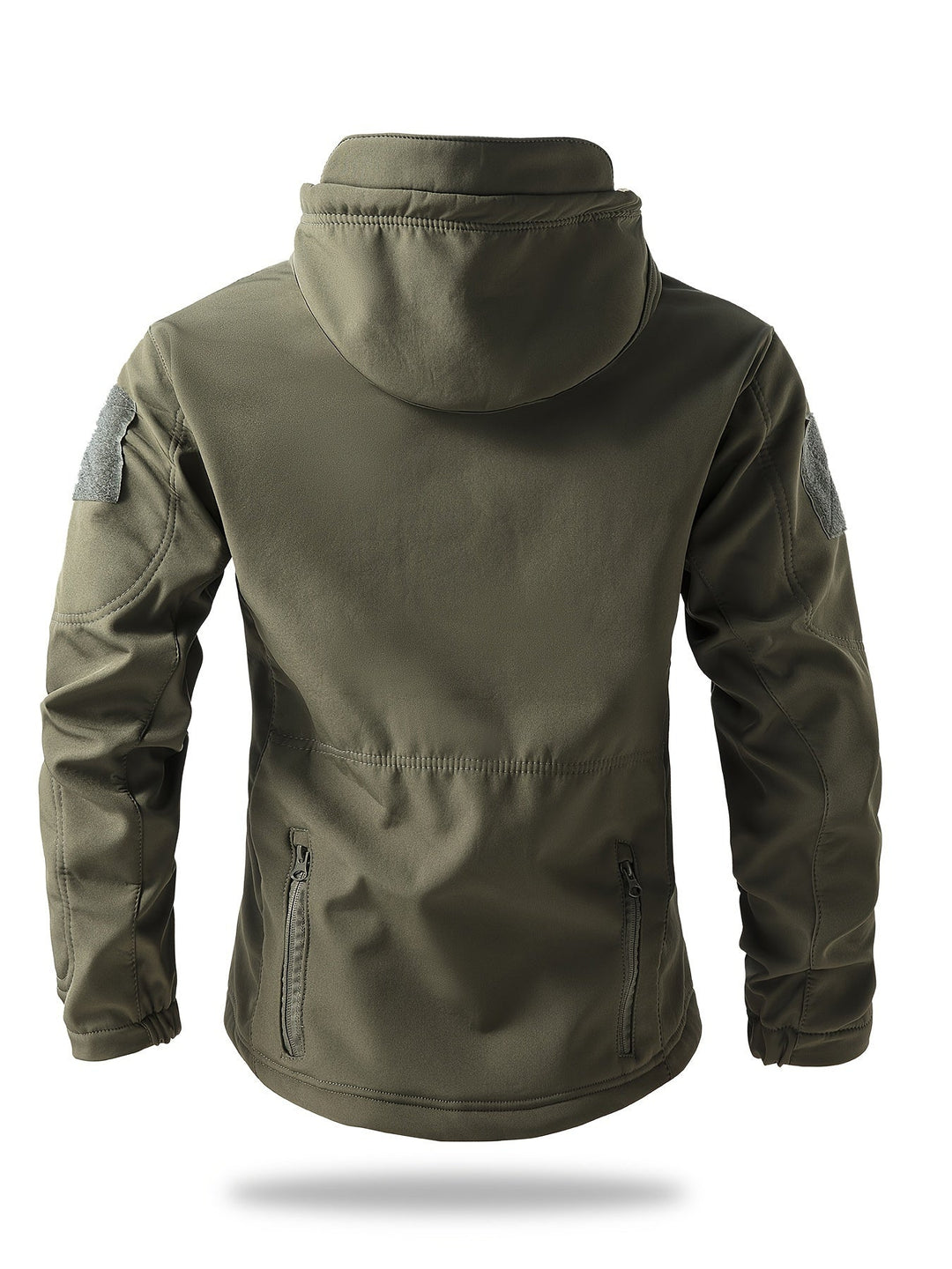 Veste coupe-vent à fermeture éclair tactique pour activités de plein air pour hommes | Parfait pour les activités de plein air