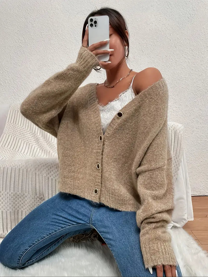 Pilar - Cardigan per inverno e autunno