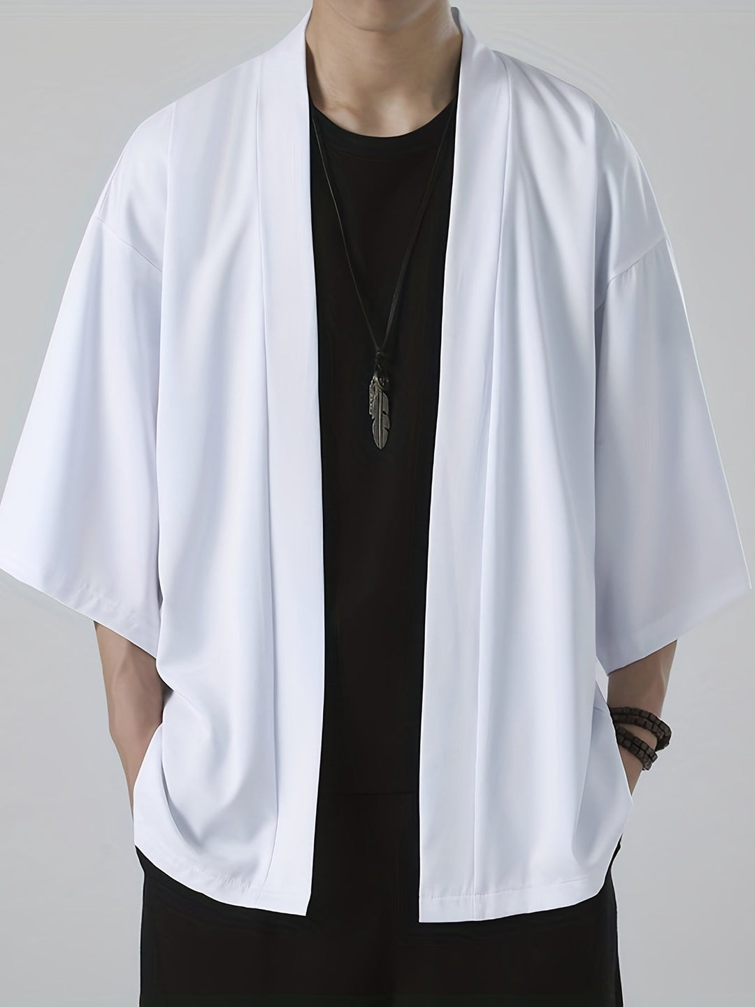 Kimono de style japonais pour hommes