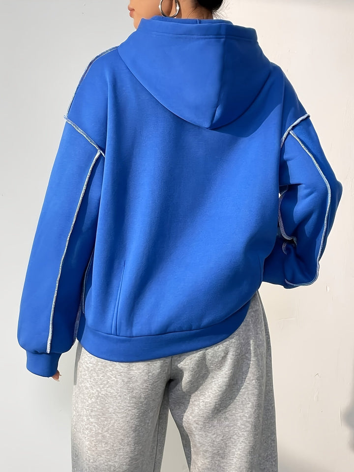 Stilvoller Vintage-Pullover-Hoodie mit Kapuze für Women | Perfekt für den Alltag