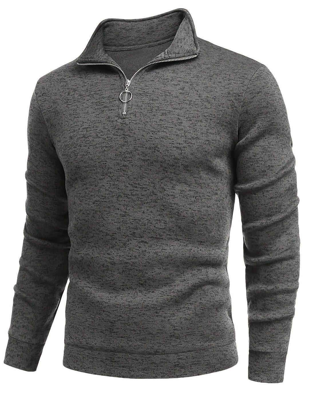 Elvis - Maglione casual con cerniera per uomo