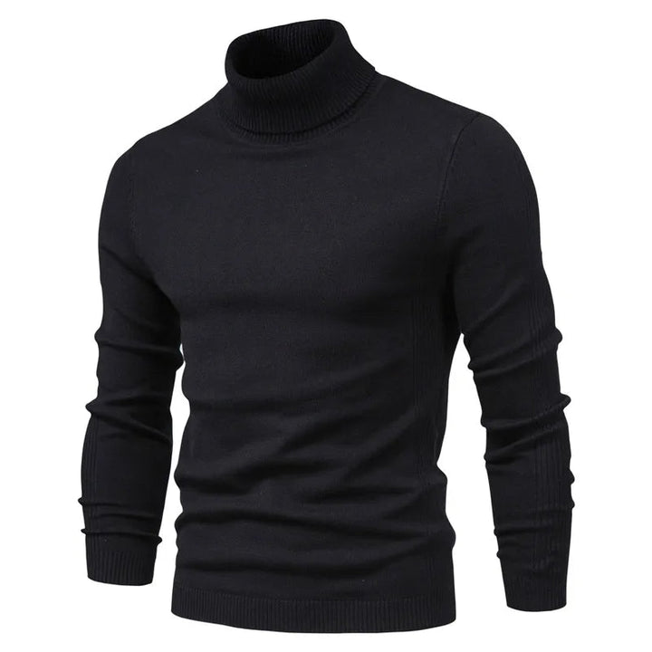 Sanford - Fashionable sweater with small turtleneck