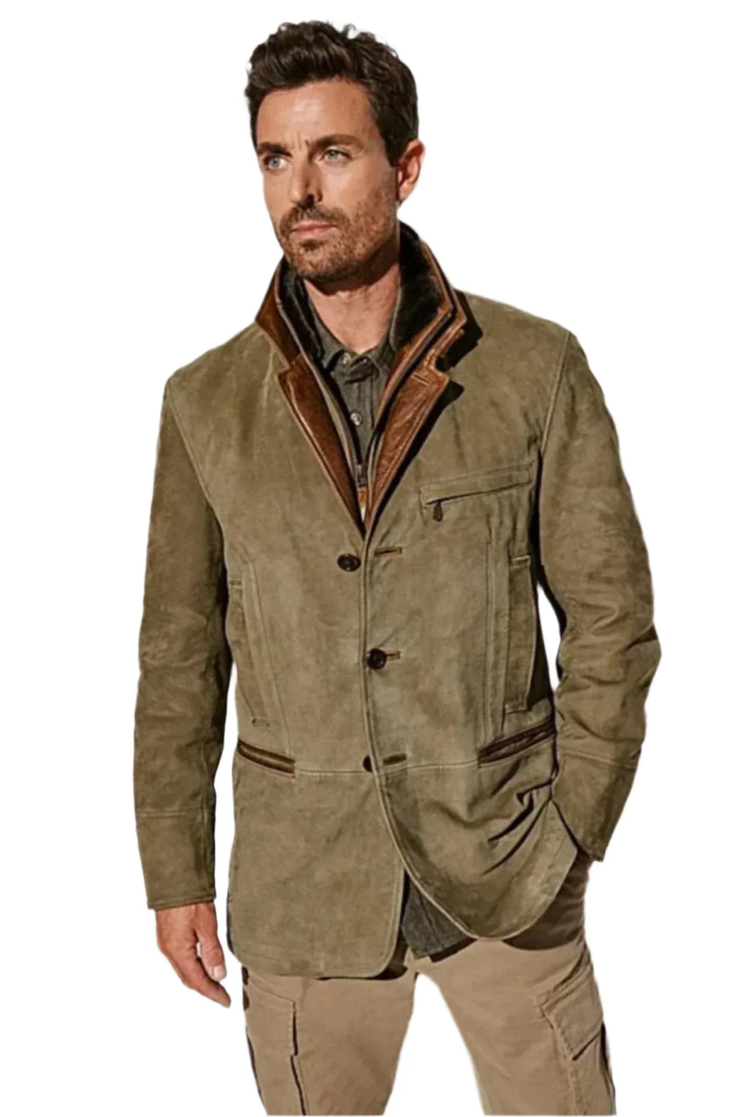Garry - Mantle - Classic - Trendy - Ideal for Autumn / Winter for Men