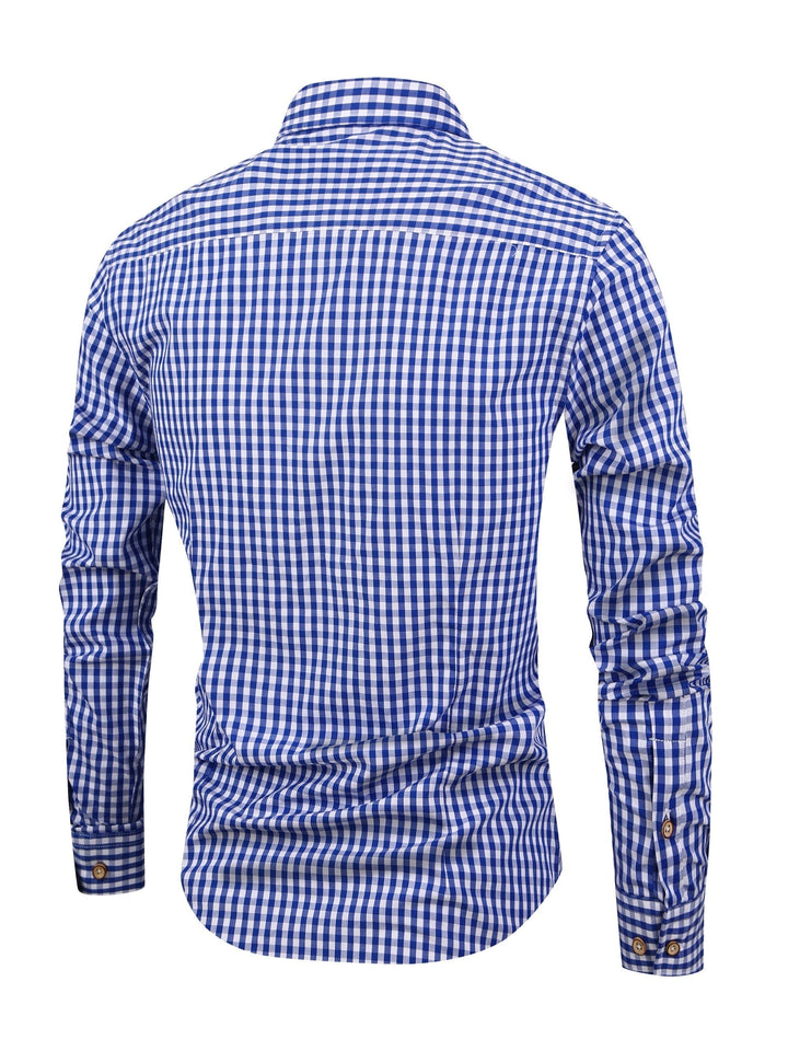 Bo - Camicia a quadri da uomo – Elegante e versatile