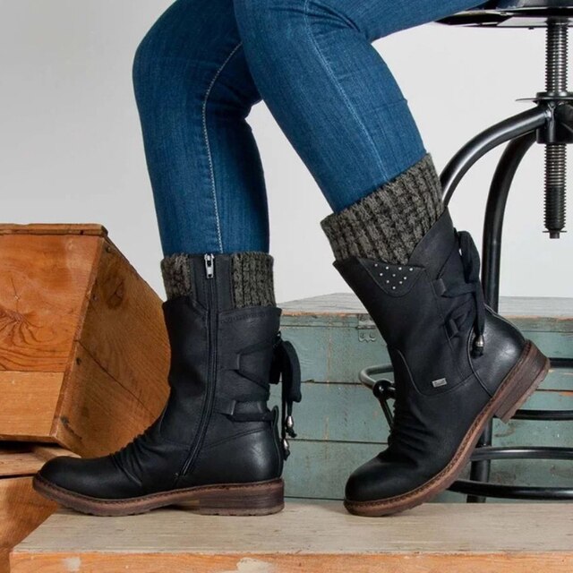 Jenell - Les nouvelles bottes de neige mi-mollet