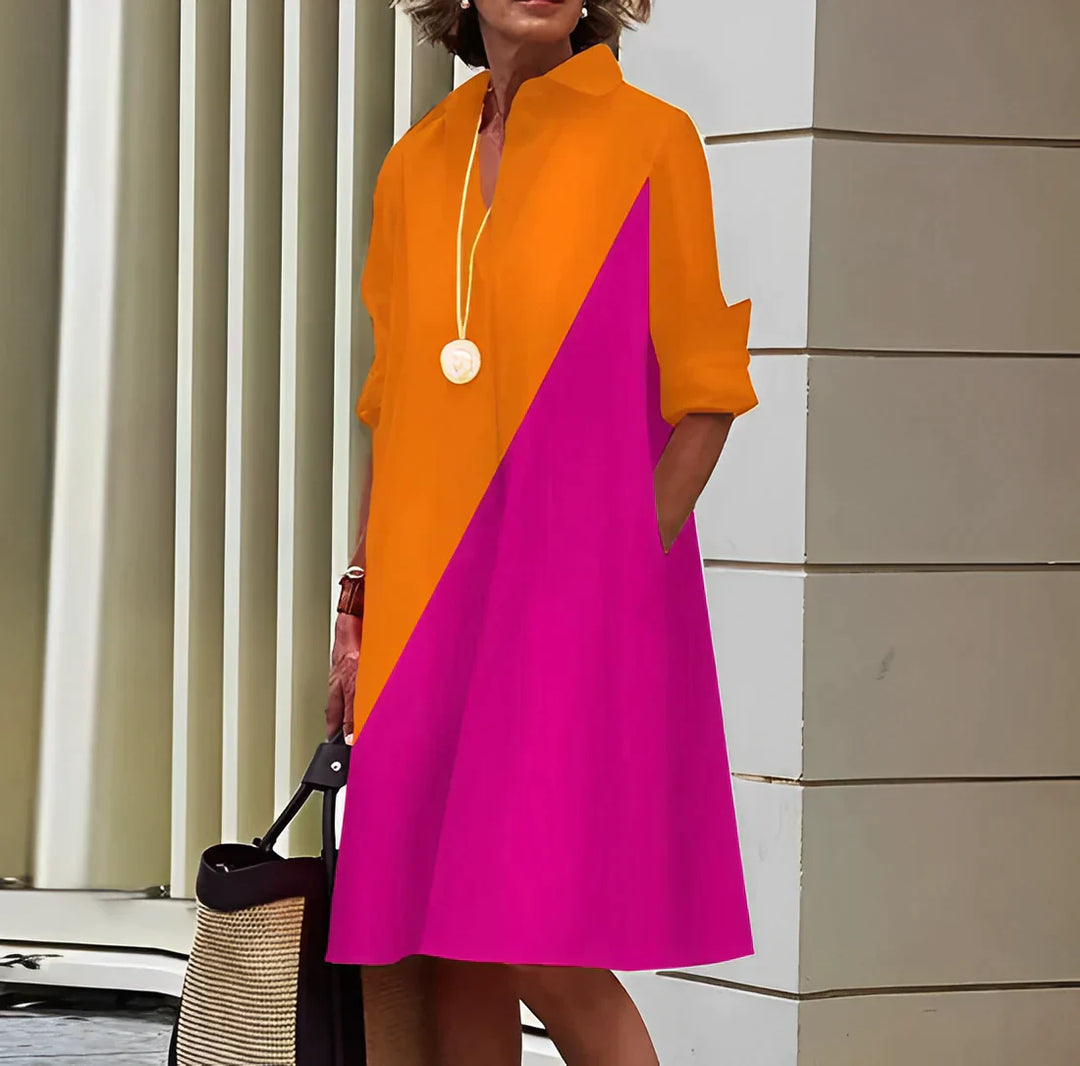 Everly - Robe à la mode avec col polo