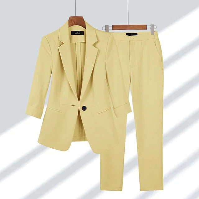 Celina - veste et pantalon en ensemble