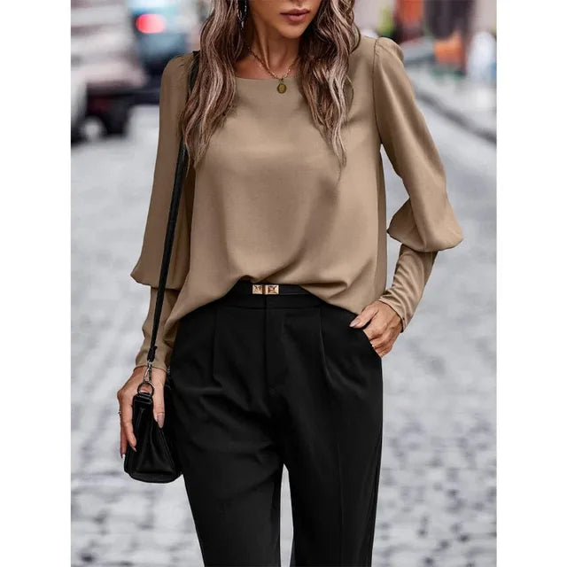Milyn - Blouse élégante avec boutons dans le dos
