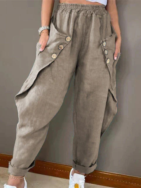 CAMILA - Pantalons style rétro