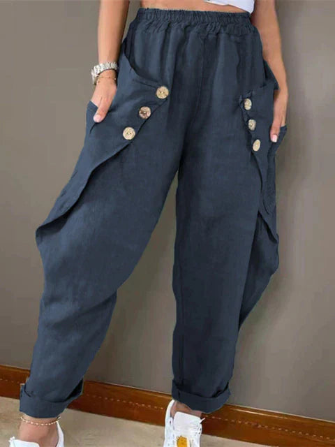 CAMILA - Pantalons style rétro