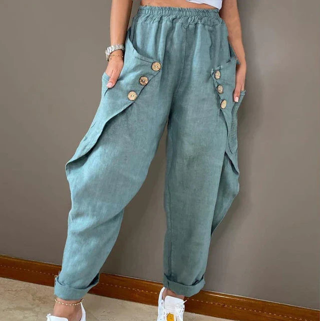 CAMILA - Pantalons style rétro