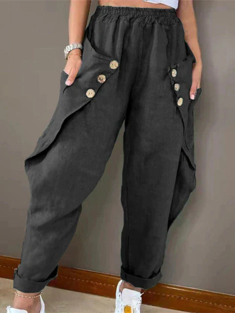 CAMILA - Pantalons style rétro