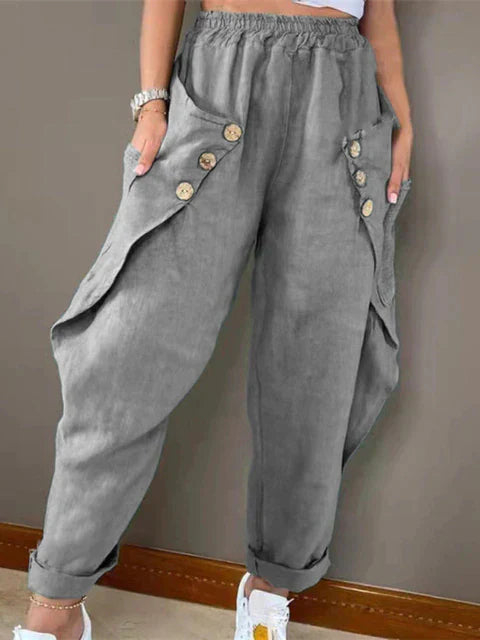CAMILA - Pantalons style rétro