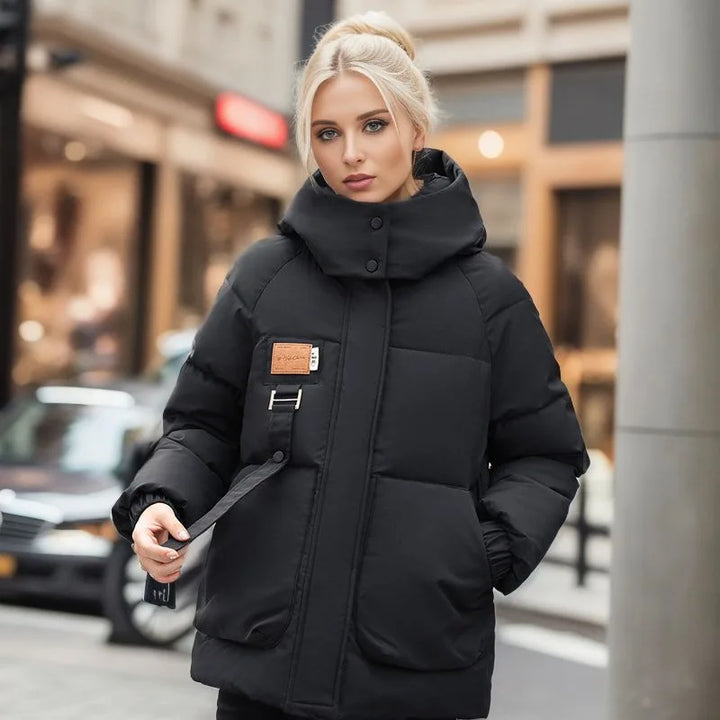 Veste d'hiver chaude et luxueuse