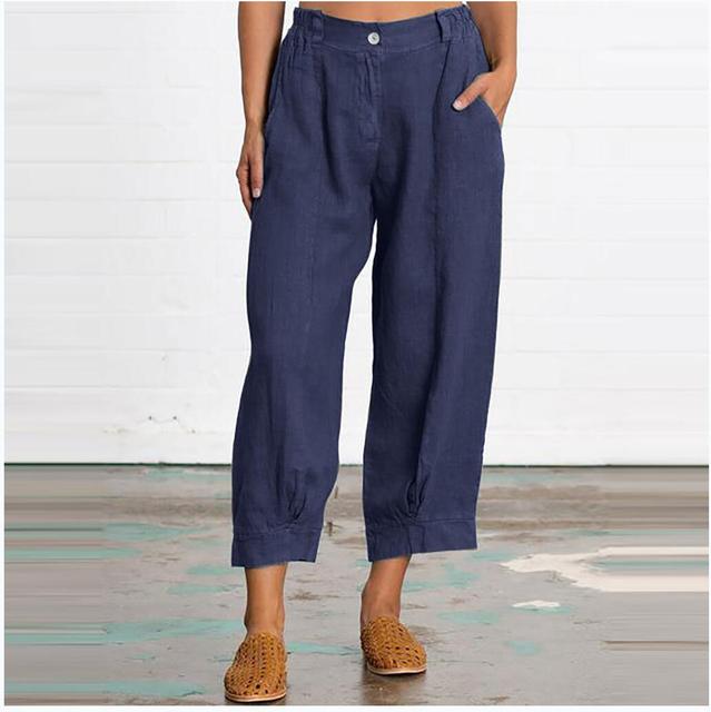 ARIELLA - Pantalon à boutons détachés