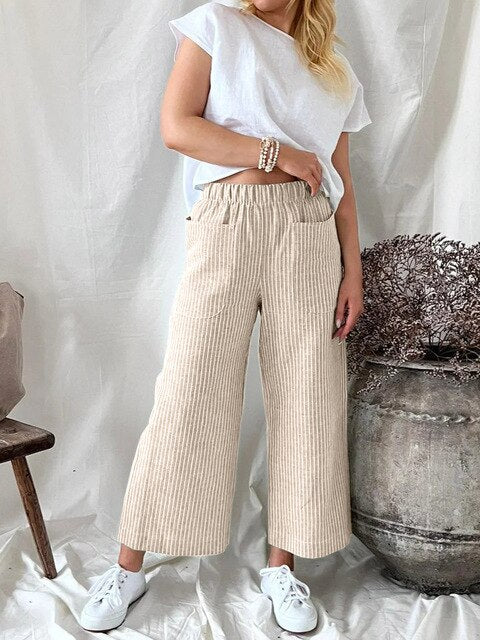 REMI - Pantalon avec taille élastique
