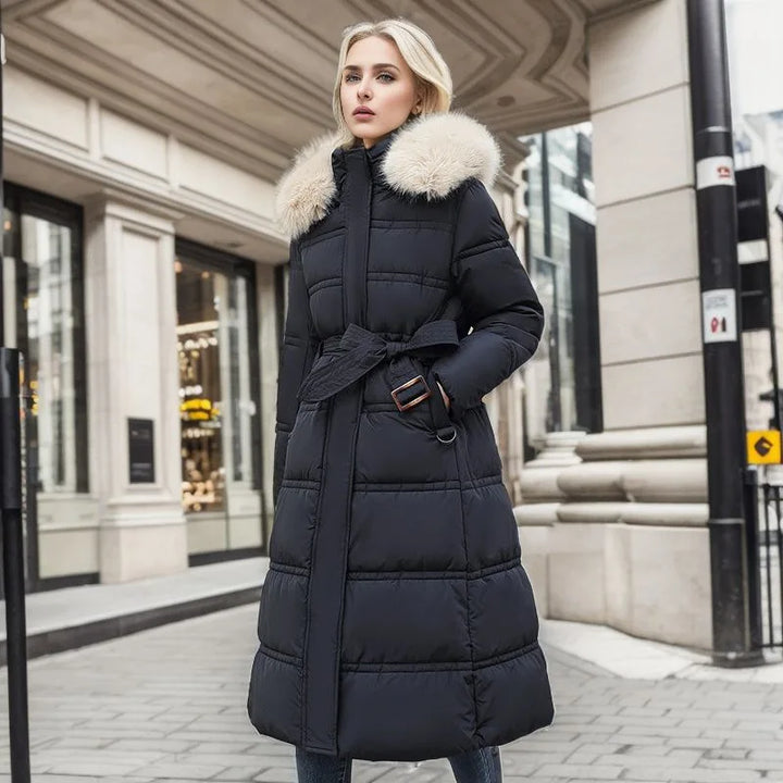 Alexa - Parka-manteau long luxueux