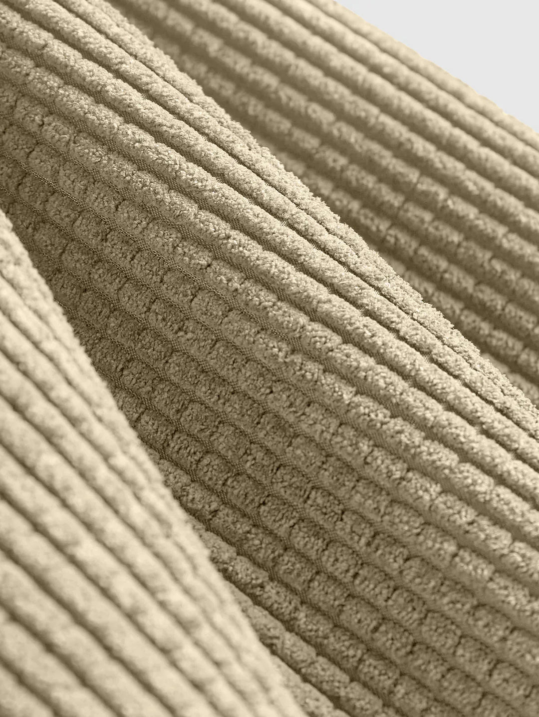Set estivo da uomo con polo in velluto a coste e pantaloncini