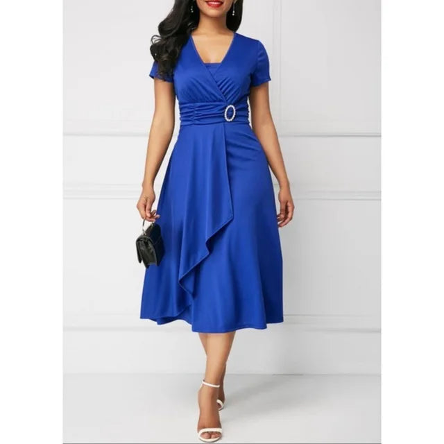 Karoline - robe en grandes tailles