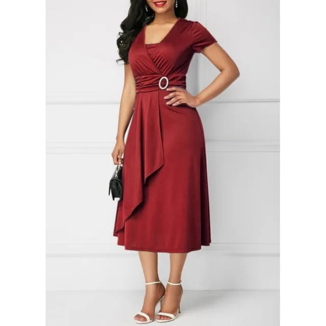 Karoline - robe en grandes tailles
