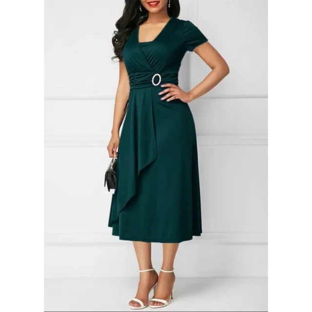 Karoline - robe en grandes tailles