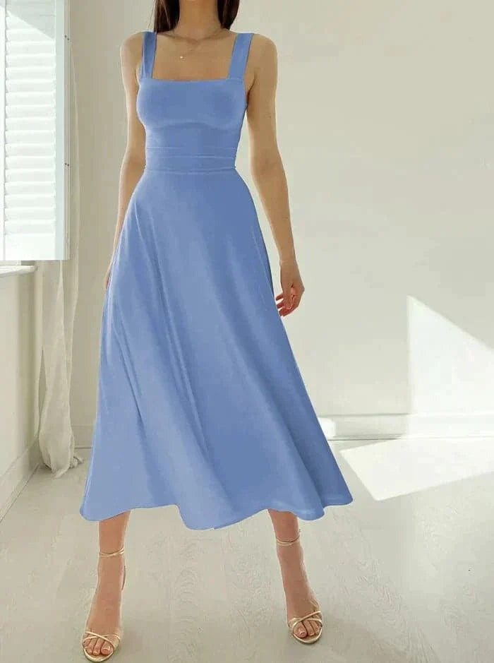 Midi A-Line Dress Elegance – Timeless and Sophisticated Elegance