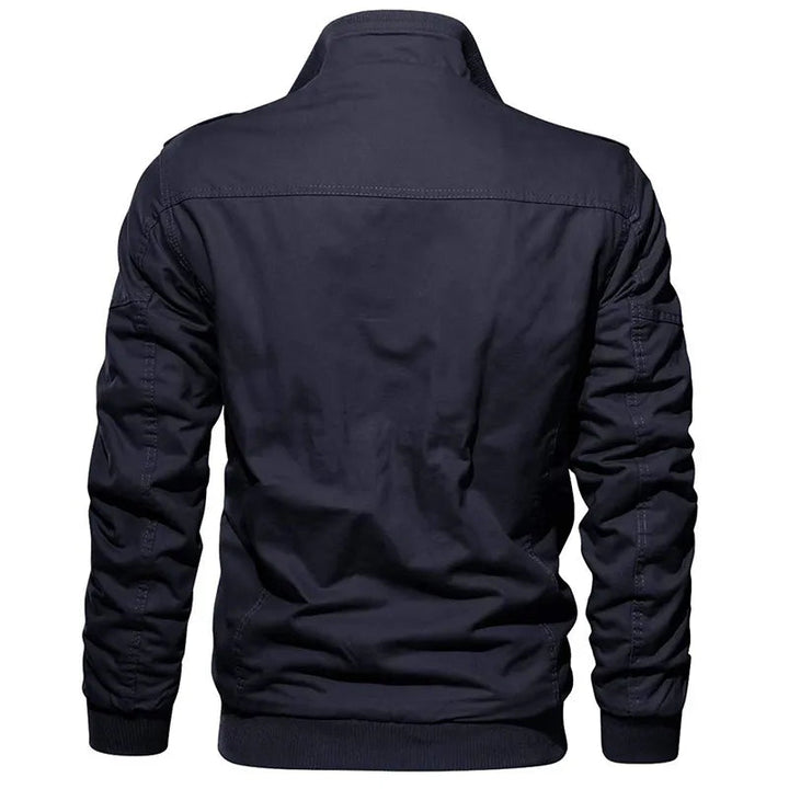 Moderne Trendige Bomberjacke mit Weichem Innenfutter für Herren | Perfekt für Alltag